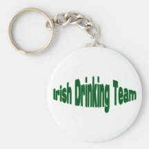 Irish Drinking Team Key Chain