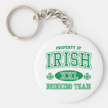 Irish Drinking Team Key Chains