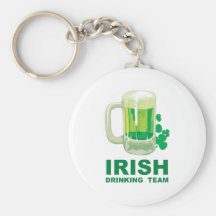 Irish Drinking Team Key Chains