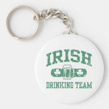 Irish Drinking Team Keychains