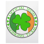 Irish Drinking Team letterhead