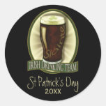 Irish Drinking Team Personalized Stickers