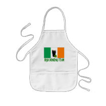 Irish Drinking Team St Patricks or St Paddys Flag. Apron