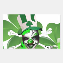 Irish drinking team sticker
