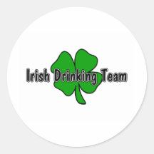 Irish Drinking Team Sticker