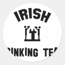 Irish Drinking Team Stickers