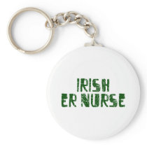 Irish ER Nurse Keychain
