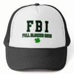 Irish FBI Full Blooded Irish Hat hats