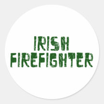 Irish Firefighter Sticker