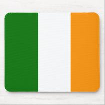 Irish Flag Coloured Mousepad