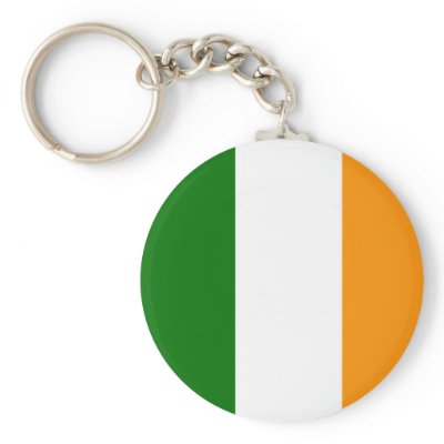 Irish Flag Keychain by mrssocolov