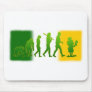 Irish flag Leprechaun evolution gear Mouse Pad