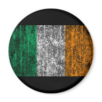 irish flag refrigerator magnet