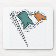Irish Flag Mousepads