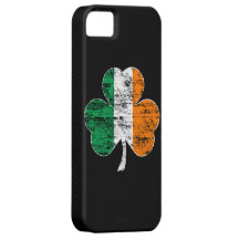 Irish Flag Shamrock (distressed) iPhone 5 Case