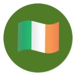 Irish Flag stickers