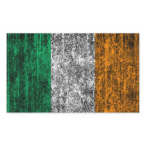 irish flag rectangle stickers