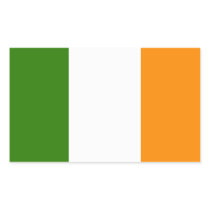 Irish Flag Stickers
