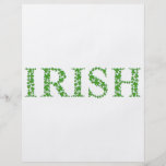 IRISH FULL COLOR FLYER