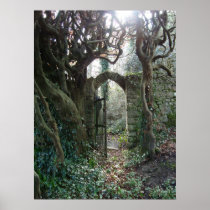 Irish Garden Gate Poster