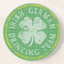 Irish German Drinking Team Coaster
