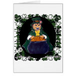 Irish German Shepherd Greeting Card