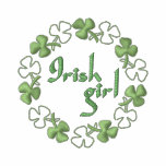 Irish Girl embroidered shirts