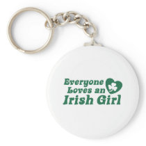 Irish Girl Key Chain