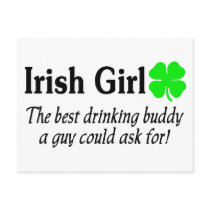 Irish Girl The Best Drinking Buddy A Guy Could Ask