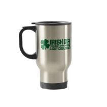 Irish Girl the best drinking buddy a guy could hav Coffee Mugs