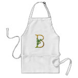 Irish Gold Monogram B Aprons
