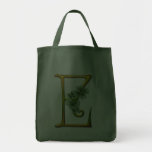 Irish Gold Monogram E Canvas Bag