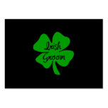 Irish Groom Business Card Templates