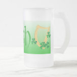 Irish Harp & Shamrock Mug mugs