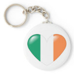 Irish heart keychain - Croí Éireannach
