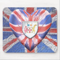 Irish Heart mousepads