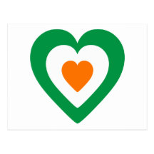 Irish Heart Postcards