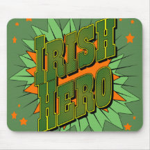 Irish Hero Mouse Pad