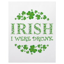 IRISH I WERE DRUNK LETTERHEAD TEMPLATE