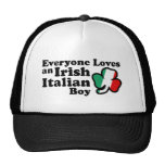 Irish Italian Boy Mesh Hat
