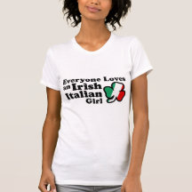 Irish Italian Girl Shirt