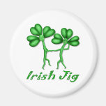 Irish Jig Fridge Magnets
