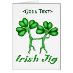 Irish Jig Greeting Card