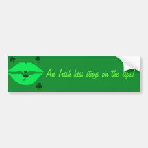 Irish Kiss Bumper Sticker