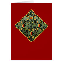 Irish Knotwork Christmas Card