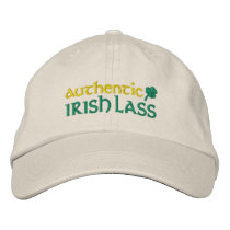 Irish Lass Embroidered Hats