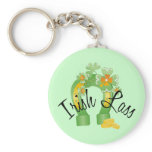 Irish Lass Lucky Horseshoe Key Chain