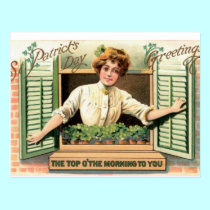 Irish Lass postcards