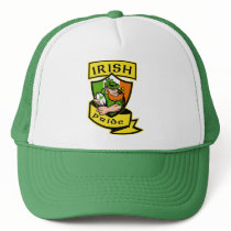 Irish leprechaun rugby player celtic flag Ireland Hat