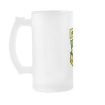 Irish leprechaun rugby player celtic flag Ireland Coffee Mugs